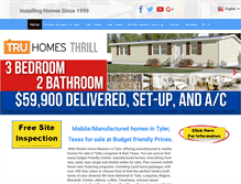 Tablet Screenshot of mobilehomemasters.com